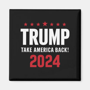Imán Donald Trump 2024 Recuperar América Elección