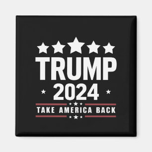Imán Donald Trump 2024 Recuperemos América Elección 