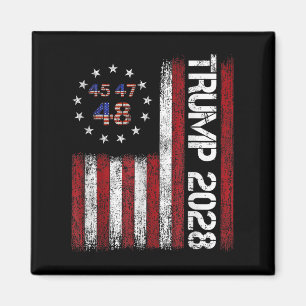 Imán Donald Trump 2028 Trump 45 47