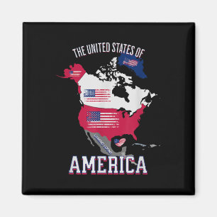 Imán Donald Trump Bandera Americana Canadá Groenlandia 