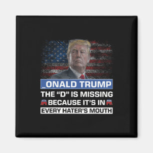 Imán Donald Trump El D está perdido partidario de Trump