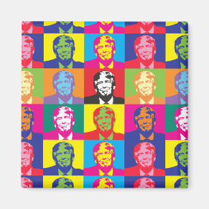 Imán Donald Trump: el foco de arte pop