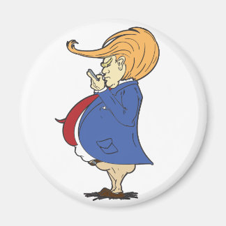 Imán Donald Trump envía mensajes de texto
