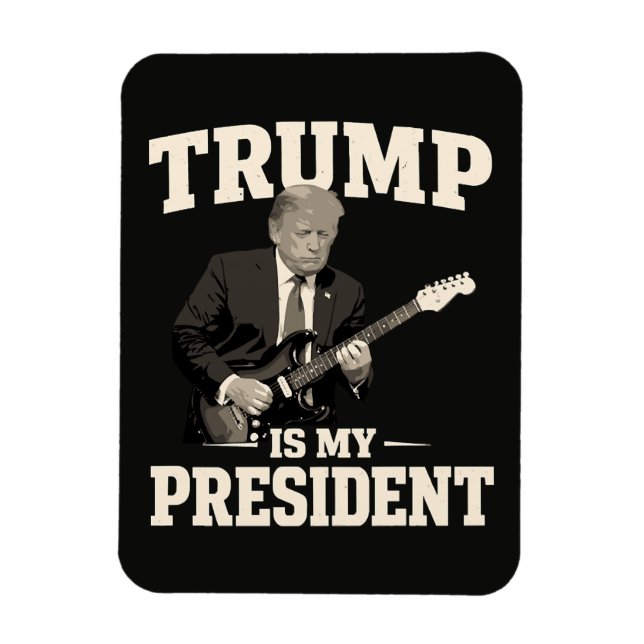 Imán Donald Trump Es Mi Presidente (Vertical)