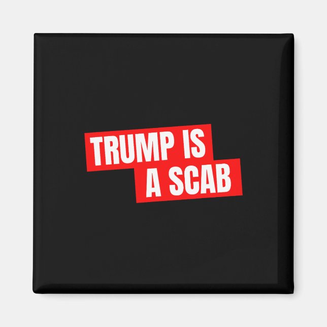 Imán Donald Trump es un esquirol (Frente)