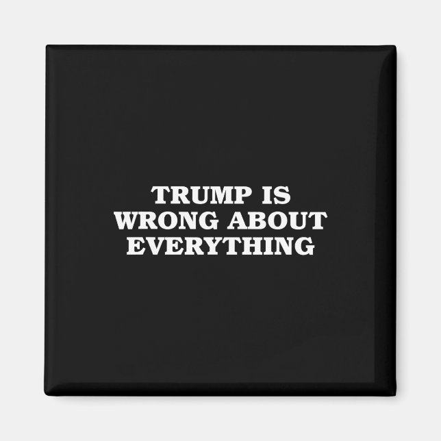 Imán Donald Trump Está Equivocado En Todo  (Frente)