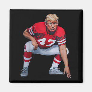 Imán Donald Trump fútbol americano presidente 2025Donal