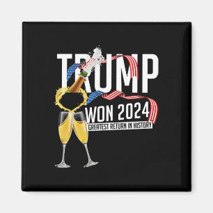 Imán Donald Trump Ganó Inauguración de Elección 2024 Ho