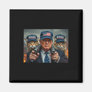 Imán Donald Trump Hace Que Los Gatos Sean Seguros De Nu