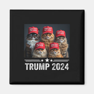 Imán Donald Trump hace que los gatos vuelvan a estar se