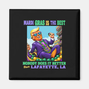 Imán Donald Trump Lafayette, La Mardi Gras 2025 Ninguno