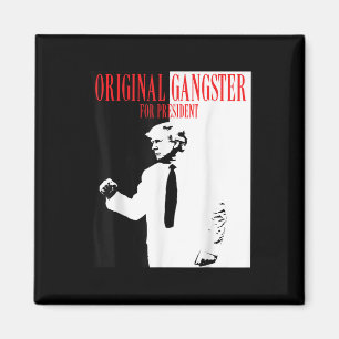 Imán Donald Trump para la camiseta presidencial 2024