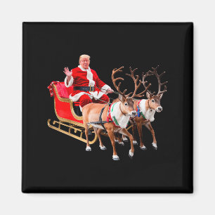 Imán Donald Trump Santa Claus Trineo Navidad Xmas EE. U
