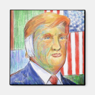Imán Donald Trump Van Gogh Magnet