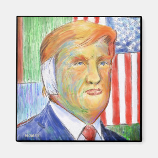 Imán Donald Trump Van Gogh Magnet