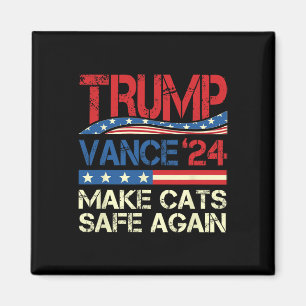 Imán Donald Trump vuelve a hacer que los gatos estén se