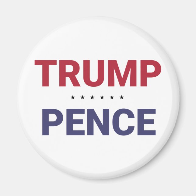 Imán Donald Trump y Mike Pence (elecciones de 2020 en E (Frente)