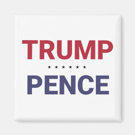 Imán Donald Trump y Mike Pence (elecciones de 2020 en E