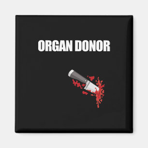 Imán Donante De Órganos Diversión Meme Sangriento De Ri