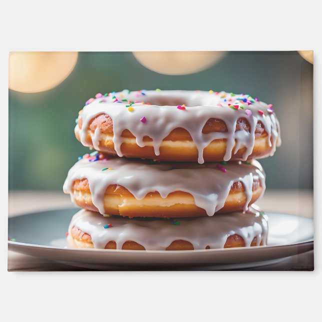 Imán Donas glaseadas de vainilla (Anverso)