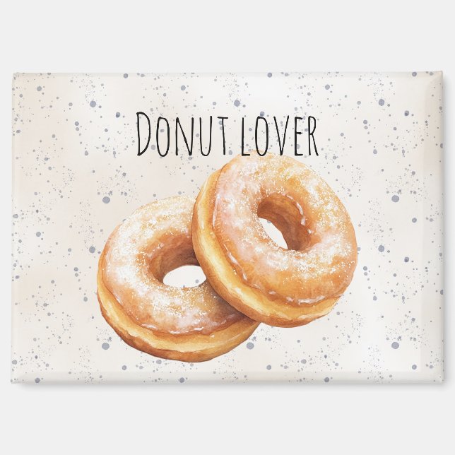 Imán Donas Glaseadas Dulces Tentaciones (Anverso)
