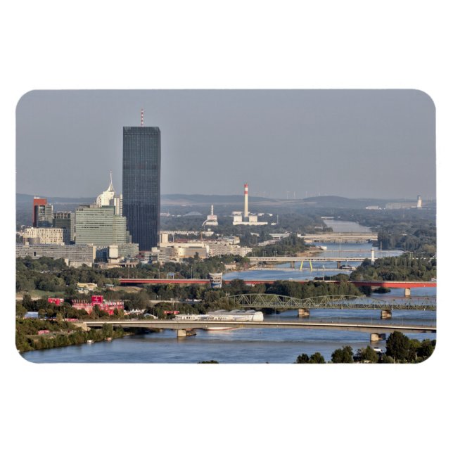 Imán Donaucity, Viena Austria (Horizontal)