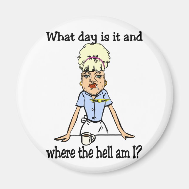 Imán donde diablos estoy (Frente)