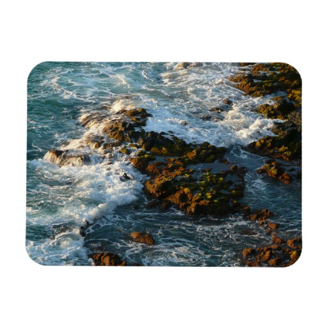 Imán Donde el océano se encuentra con las rocas (Horizontal)