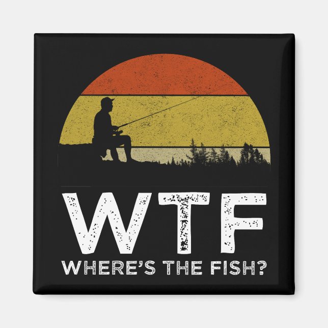 Imán ¿Dónde está el pescado? (Frente)
