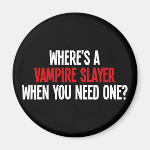 Imán ¿Dónde está una capa de vampiros cuando la nece