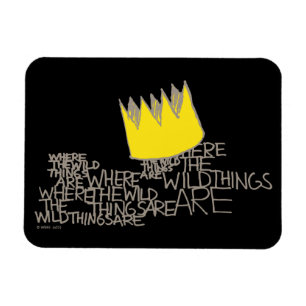 Imán Donde las cosas salvajes   Corona