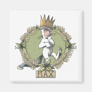 Imán Donde las cosas salvajes   Insignia de Max
