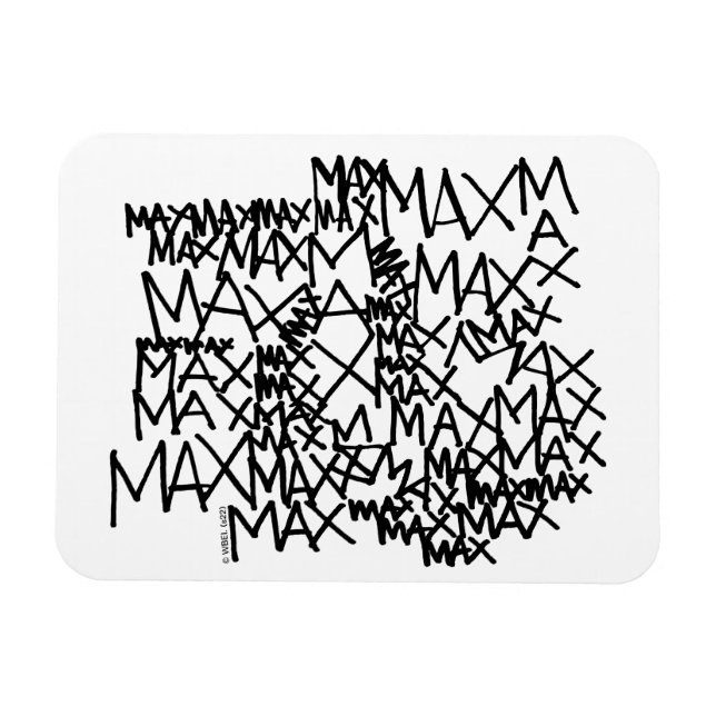 Imán Donde las cosas salvajes | Max Repitió (Horizontal)