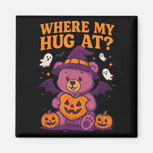 Imán Donde Mi Abrazo En El Cute Halloween Teddy Bear Sp