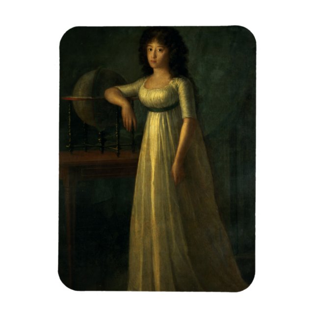 Imán Donna Joaquina Tellez-Giron, hija del duque (Vertical)