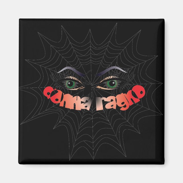 Imán Donna ragno / Magnet (Frente)