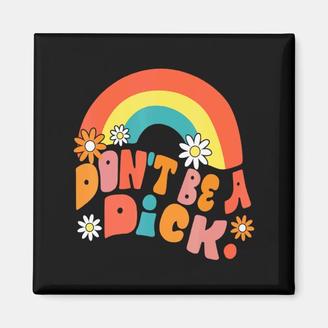 Imán Dont Be A Motivation Message Vintage Groov  (Frente)