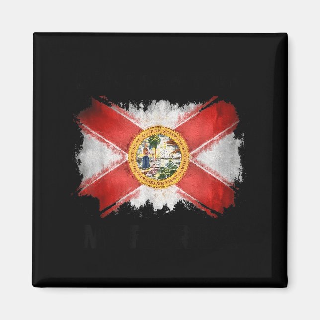 Imán Don't New York My Florida  (Frente)