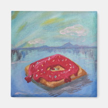 Donut flotante
