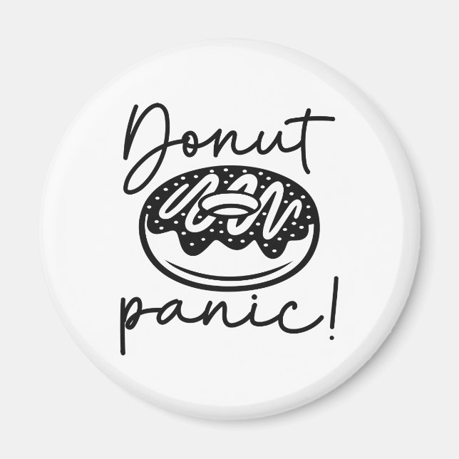 Imán Donut Panic (Frente)