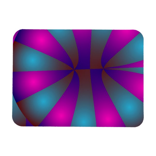 Imán Donuts rosa y azul (Horizontal)