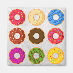 Imán Donuts y Donuts
