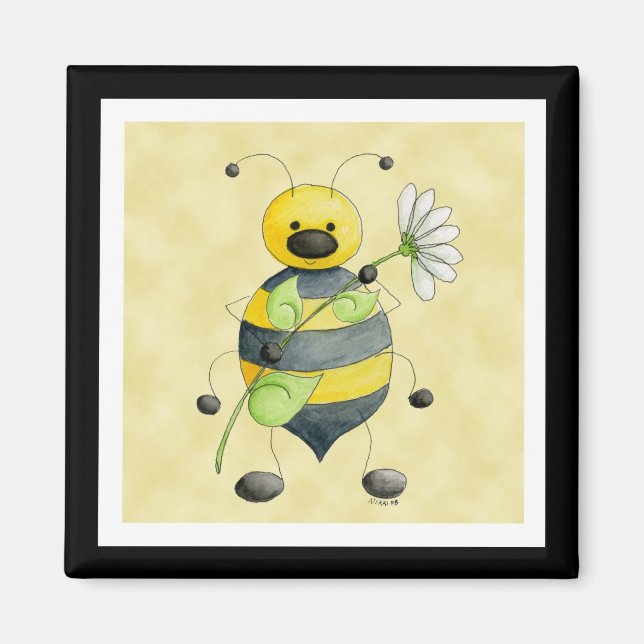 Imán Doodle Bumble Bee Magnet (Frente)