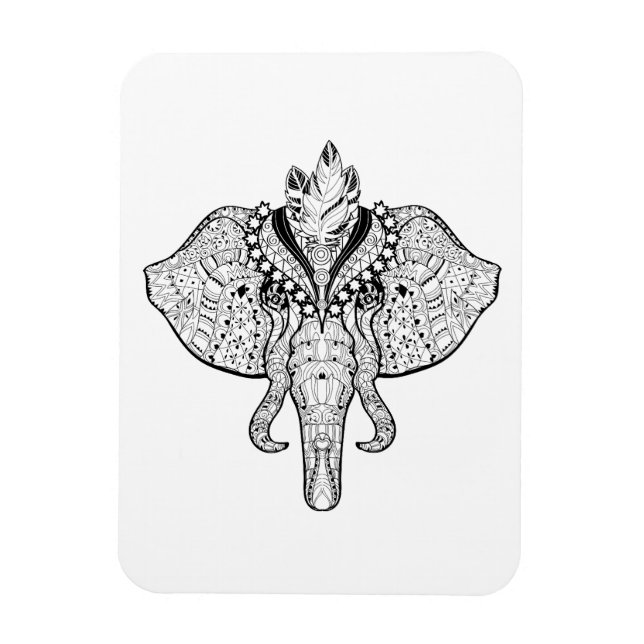 Imán Doodle Circus Elephant (Vertical)