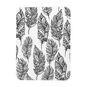 Imán Doodle de plumas suaves