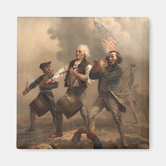 Imán Doodle y espíritu yanquis de la guerra revoluciona
