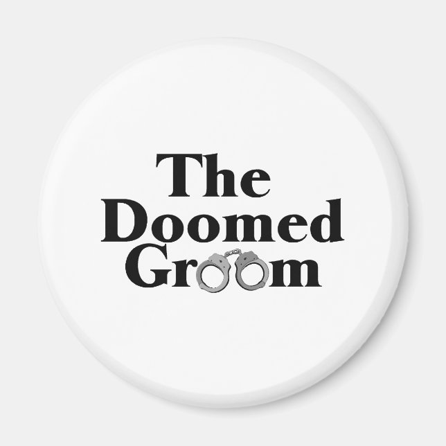 Imán Doomed Groom (Frente)
