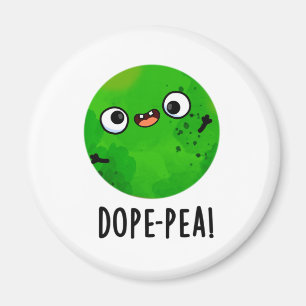 Imán Dope-pea Funny Dopey Pea Pun