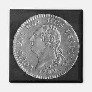 Imán D'or de Louis que representa a Louis XVI, 1792