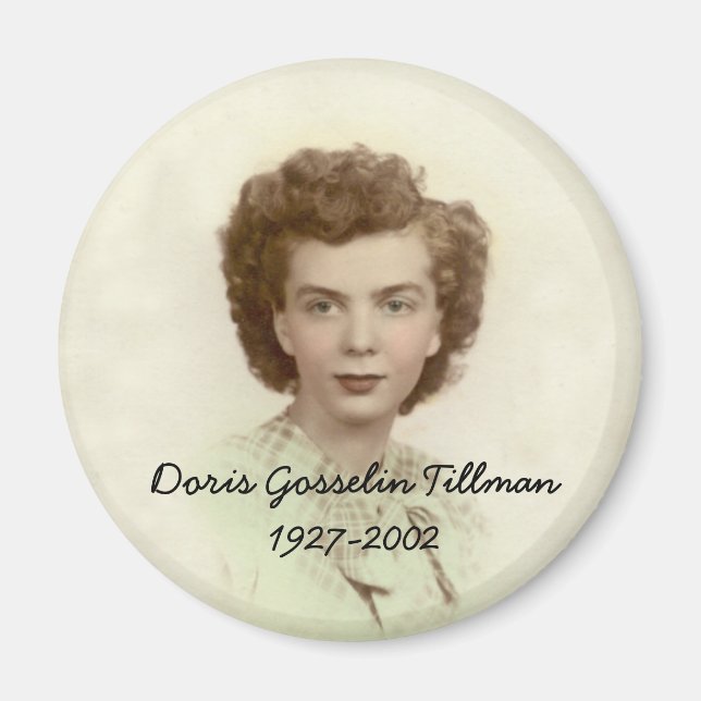 Imán Doris Gosselin Tillman (Frente)